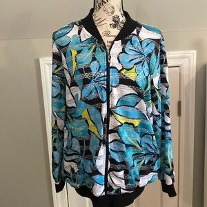 Alfred Dunner jacket, size 10, lightweight, fully lined.